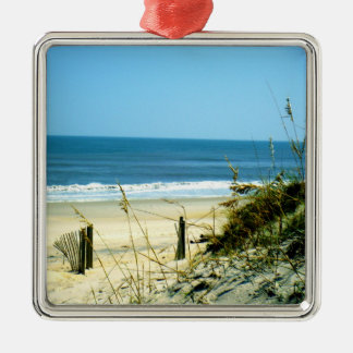 Ornement Métallique Jour paisible à la plage