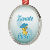 Ornement Métallique Karate Chick #3 (Gauche)