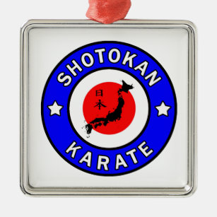 Ornement Métallique Karaté de Shotokan