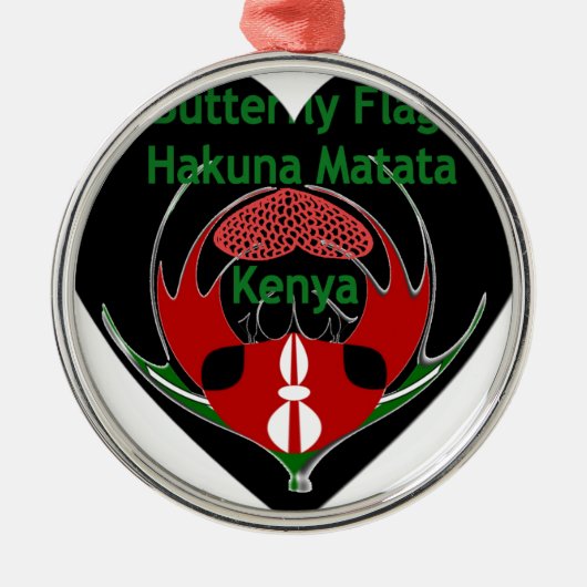 Ornement Métallique Kenya (Devant)