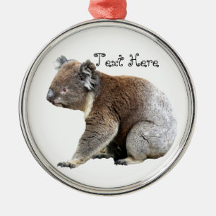 Ornement Métallique Koala