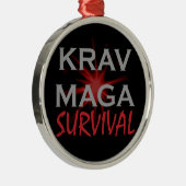 Ornement Métallique Krav Maga (Droite)