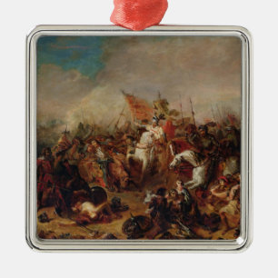 Ornement Métallique La bataille de Hastings en 1066