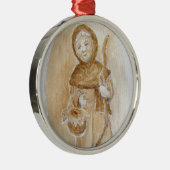 Ornement Métallique La Befana (Droite)