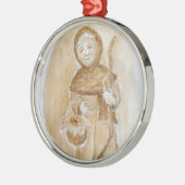 Ornement Métallique La Befana (Gauche)