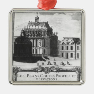 Ornement Métallique La chapelle royale, illustration de 'Les prévoit
