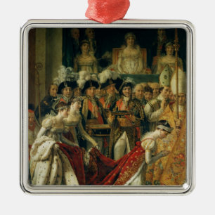Ornement Métallique La consécration du napoléon d'empereur