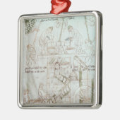 Ornement Métallique La construction de la tour de Babel (Gauche)