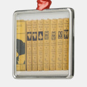 Ornement Métallique La couverture et l'épine conçoit pour "le livre (Gauche)