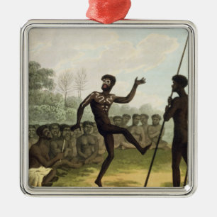 Ornement Métallique La danse, aborigènes de Nouvelle-Galles du Sud