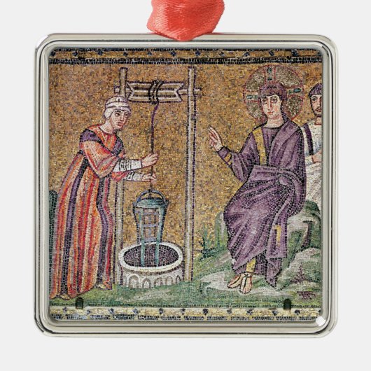 Ornement Métallique La femme de Samaria au puits (Devant)