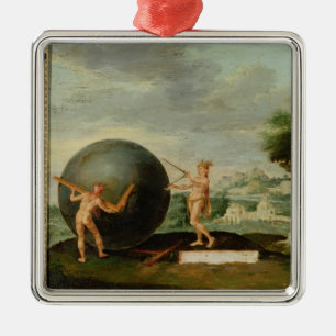 Ornement Métallique La géométrie