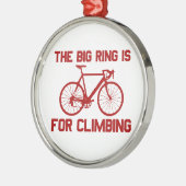 Ornement Métallique La Grande Bague Est Pour L'Escalade (Gauche)