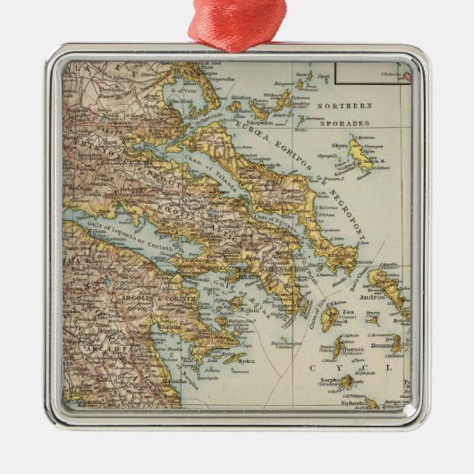Ornement Métallique La Grèce 4 (Devant)