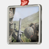 Ornement Métallique La méthode de tir direct des mortiers (Gauche)