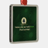 Ornement Métallique La nature est mon Dieu (Droite)