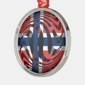 Ornement Métallique La Norvège #1 (Gauche)