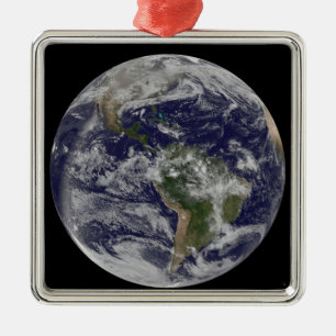 Ornement Métallique La pleine terre montrant l'Amérique du Nord et de