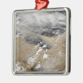 Ornement Métallique La poussière souffle au large des côtes libyennes (Gauche)