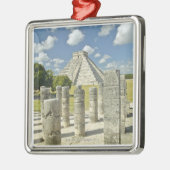 Ornement Métallique La pyramide de Kukulkan (Gauche)