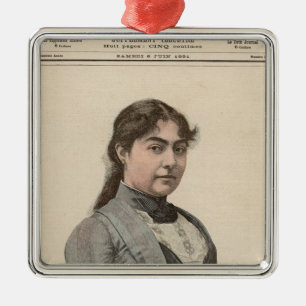 Ornement Métallique La Reine Natalija de la Serbie