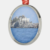 Ornement Métallique La Turquie (Gauche)