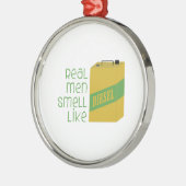 Ornement Métallique La vraie odeur d'hommes aiment (Gauche)