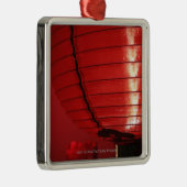 Ornement Métallique Lanternes chinoises rouges (Droite)