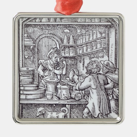 Ornement Métallique L'apothicaire, édité par Hartman Schopper (Devant)