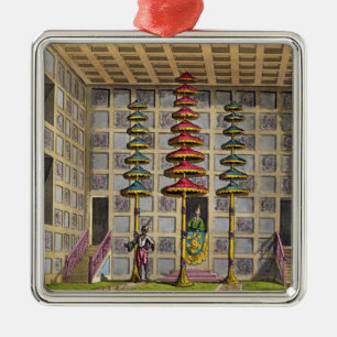 Ornement Métallique L'assistance Hall, Cochin Chine, plaquent 88 de