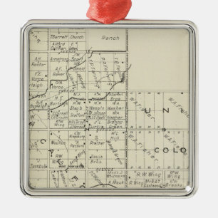 Ornement Métallique Le comté de Fresno, la Californie 35