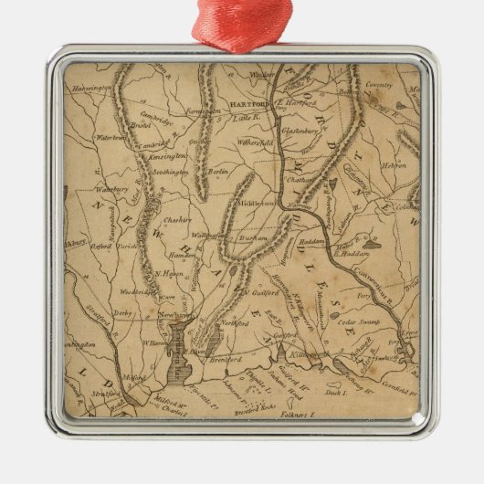 Ornement Métallique Le Connecticut 12 (Devant)