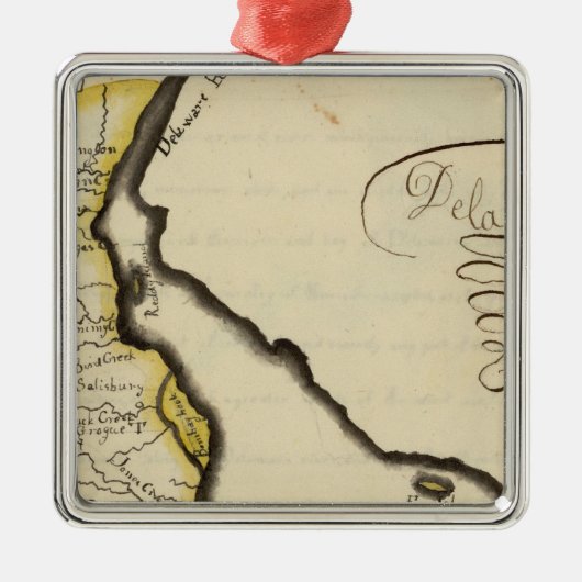 Ornement Métallique Le Delaware 7 (Devant)