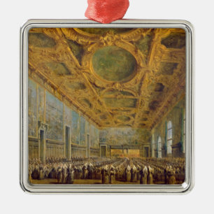Ornement Métallique Le doge de Venise remerciant le Conseil