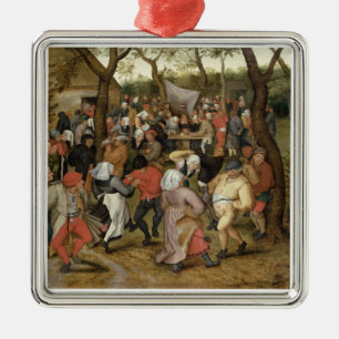 Ornement Métallique Le festin de mariage