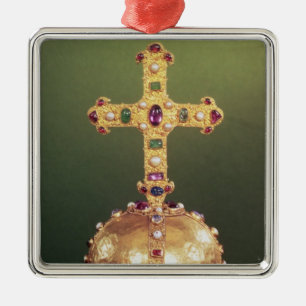 Ornement Métallique Le globe impérial des empereurs romains saints