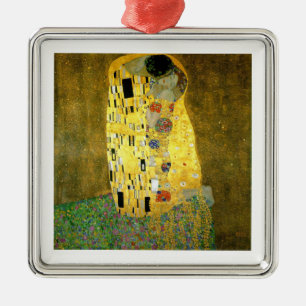 Ornement Métallique Le ~ Gustav Klimt de baiser