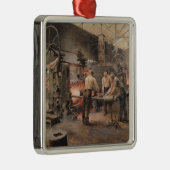 Ornement Métallique Le laminoir (Droite)