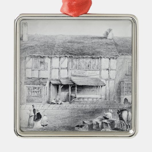 Ornement Métallique Le lieu de naissance de Shakespeare (Devant)