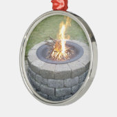Ornement Métallique Le Maine FirePits ! (Gauche)