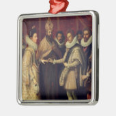 Ornement Métallique Le mariage de Catherine de Medici (Gauche)