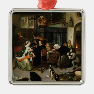 Ornement Métallique Le ménage dissolu, 1668