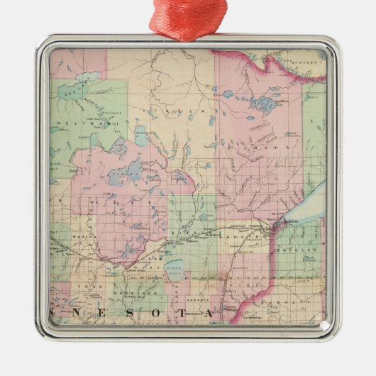 Ornement Métallique Le Minnesota (Devant)