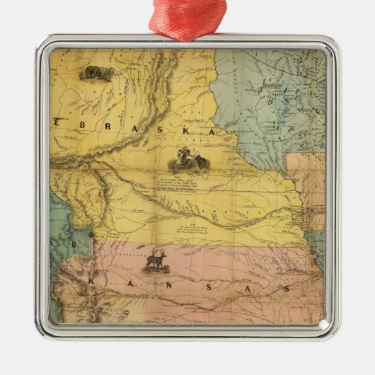 Ornement Métallique Le Nébraska et le Kansas 2 (Devant)