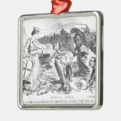 Ornement Métallique Le père la Tamise présente sa progéniture (Gauche)