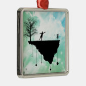 Ornement Métallique Le Plastique À La Place (Droite)