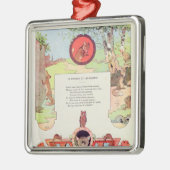 Ornement Métallique Le renard et les raisins (Gauche)