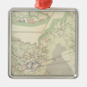 Ornement Métallique Le Suffolk et la proximité (Devant)