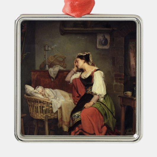 Ornement Métallique L'enfant malade (Devant)