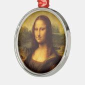 Ornement Métallique Leonardo Da Vinci Mona Lisa Peinture d'Art (Gauche)